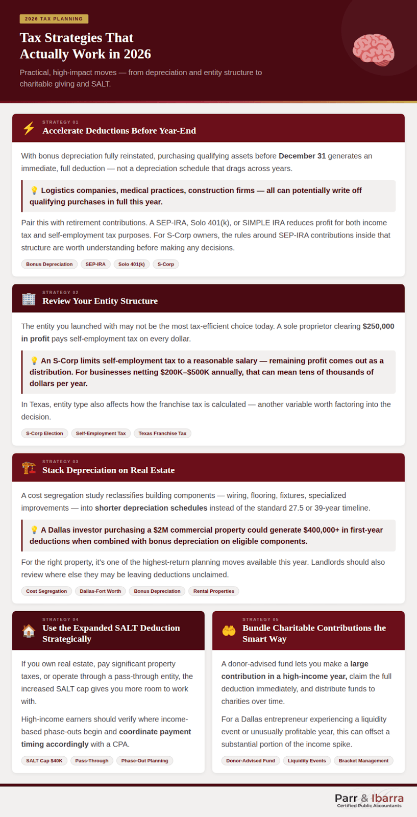  Tax Strategies That Work