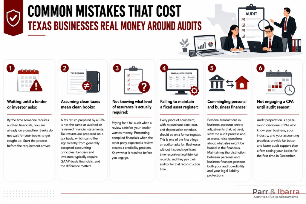 Common Mistakes That Cost Texas Businesses Real Money Around Audits