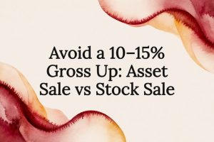Decorative asset sale title card illustration