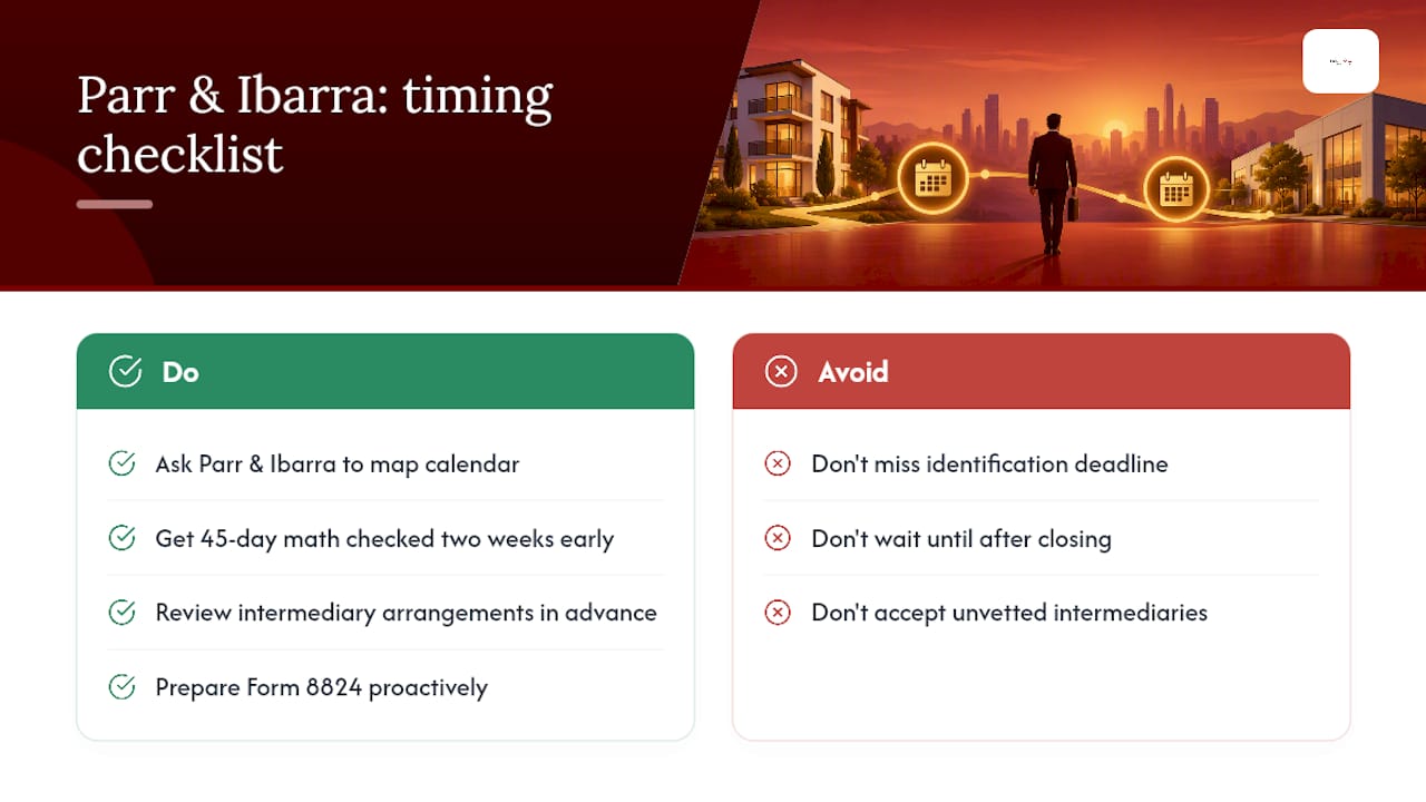 Parr & Ibarra CPA Can Help You Stay on Schedule — overview diagram